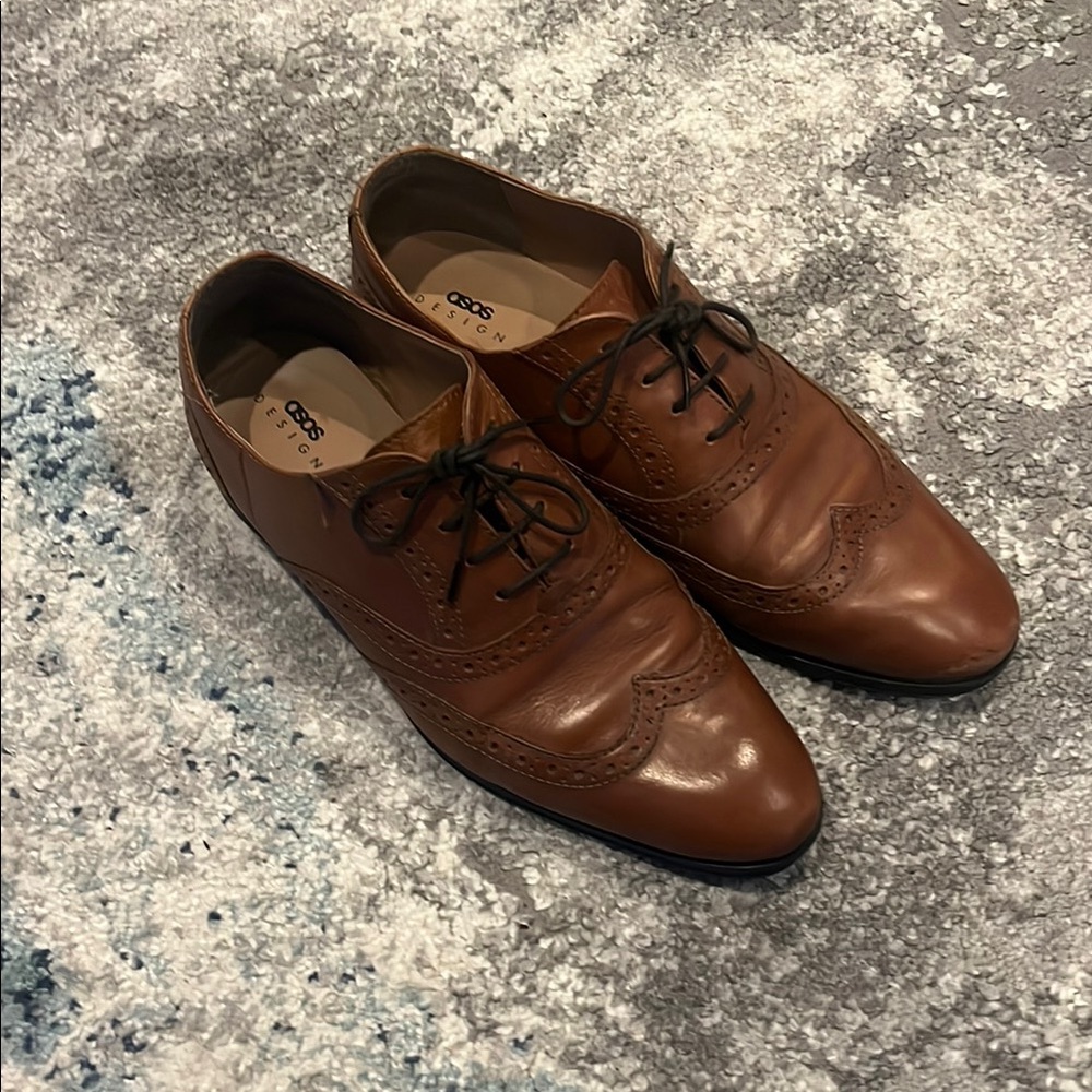 Brown Oxfords by ASOS Design